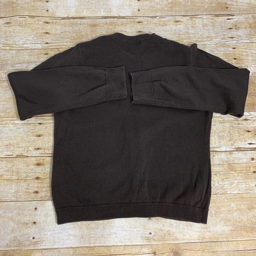 Girls brown cardigan by Land’s End. Medium 10 - 12 - Picture 5 of 6